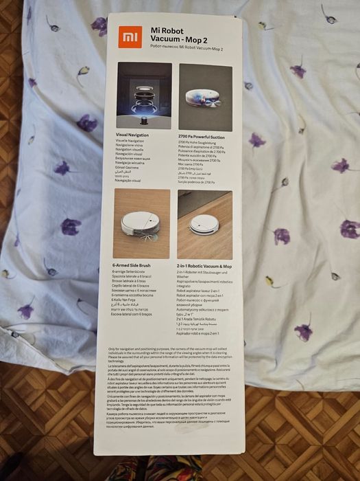 Робот-пылесос Xiaomi Mi Robot Vacuum Mop 2 Pro белый