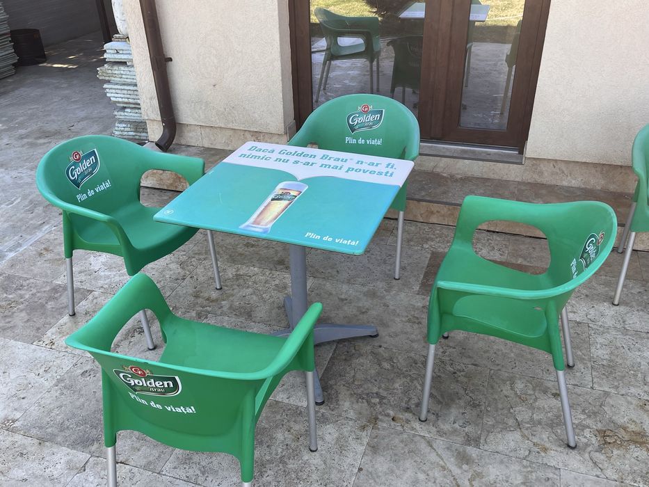 Set terasa  masa cu scaune