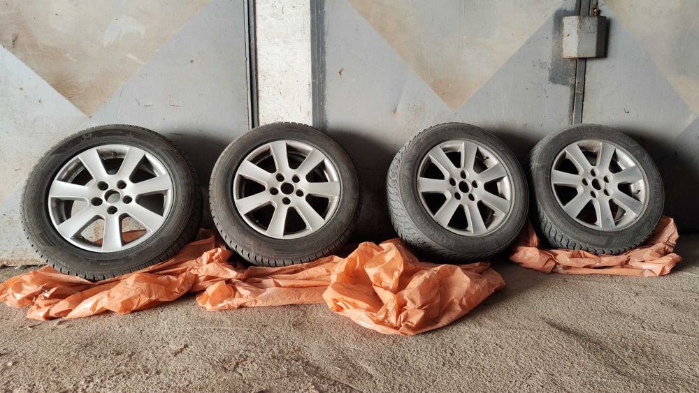 Джанти 16 5x108 със зимни гуми 215/55 R16!