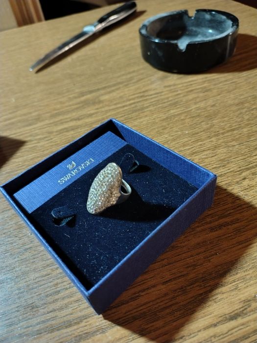 Inel de argint cu diamante SWAROVSKI