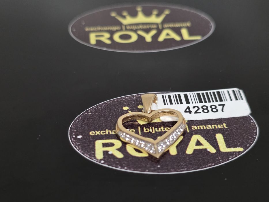 Bijuteria Royal: Pandantiv aur 14k/1.23 gr