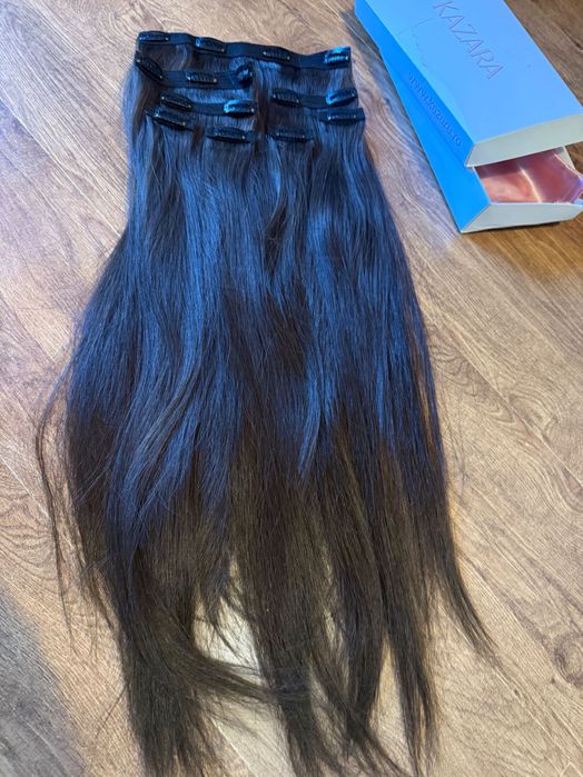 Extensii clip-on russian hair