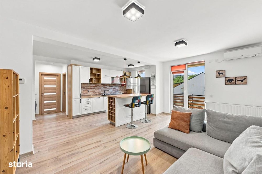 Apartament cu 3 camere 78mp, mobilat, loc de parcare - Rediu