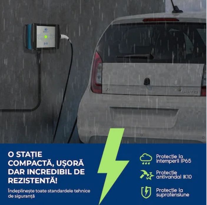 Vand Statie incarcare masini electrice AMP322T2GC-CP, 22 kW, trifazata