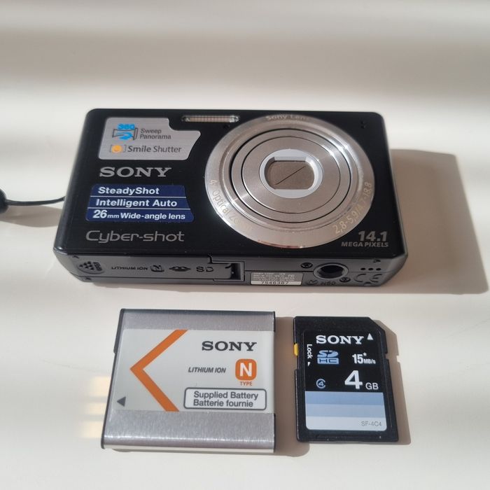 Компактен фотоапарат Sony Cyber shot w610