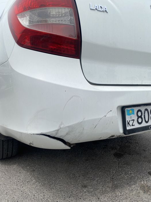 Бампер Задний лада гранта