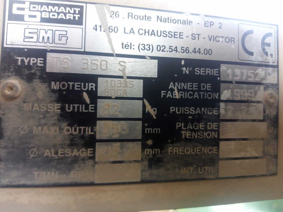 Vand masina de taiat caramida DIAMANT BOART TS 350 230V