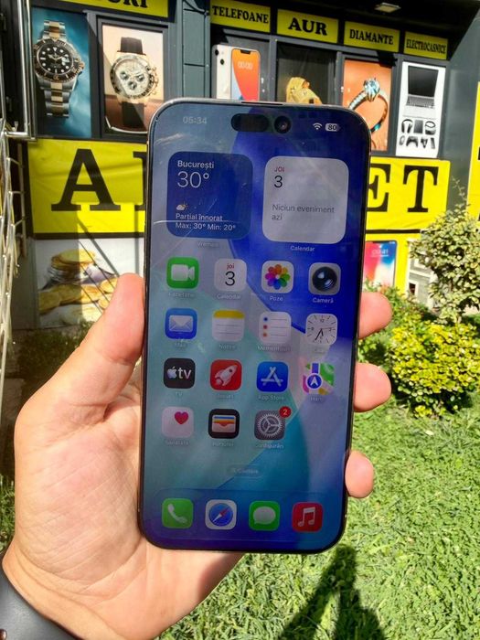 iPhone 16 Pro Max / 256GB / Gold / E-sim - doar incarcare Wireless