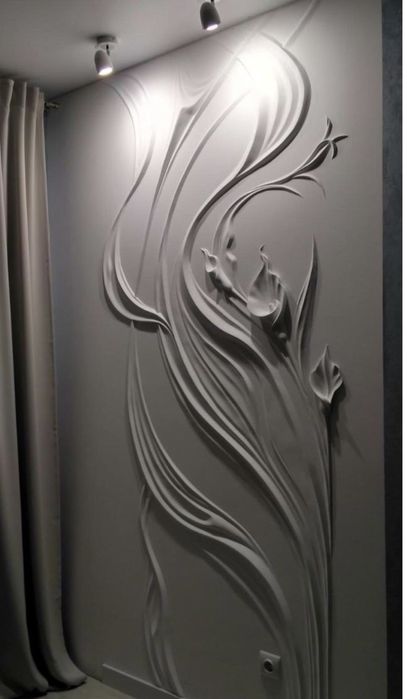 Барельеф, лепка на стены