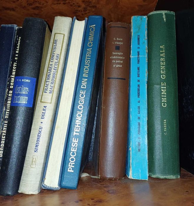 CHIMIE PETROL GAZE. carti, tratate pt studenti,  ingineri