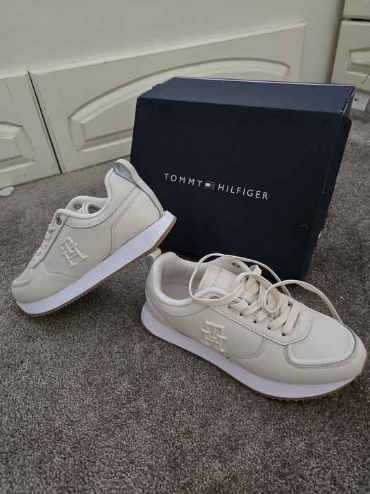Tommy Hilfiger pantofi de damă sport la modă - bej