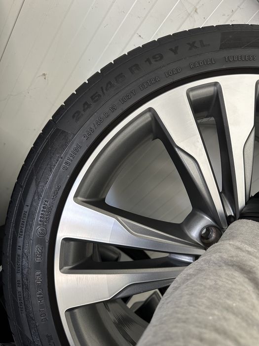 jante mercedes s e class 5x112 anvelope 245 45 19 w222