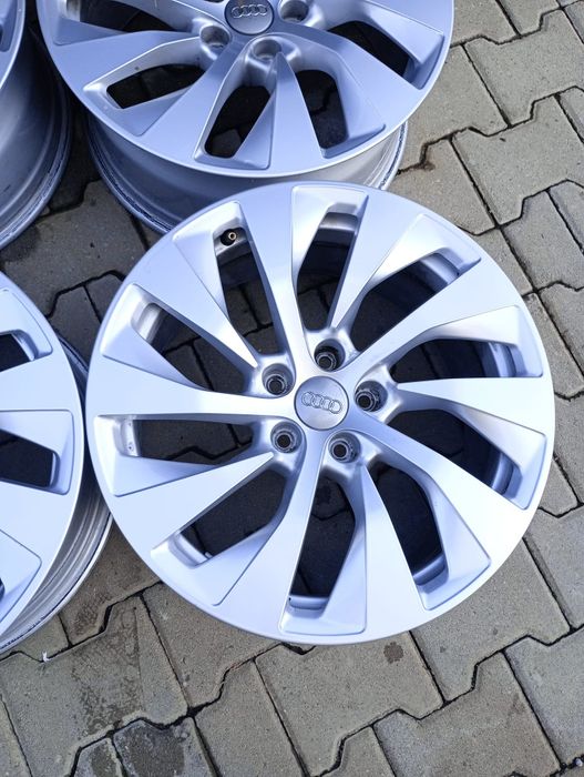 4jante aliaj 5x112 R18originale audi A3 A4 A5 A6 A8 Q5 allroad Quattro
