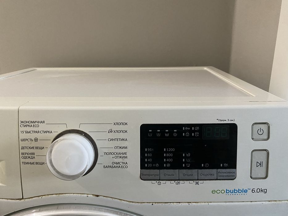 Стиральная машинка Samsung Eco bubble