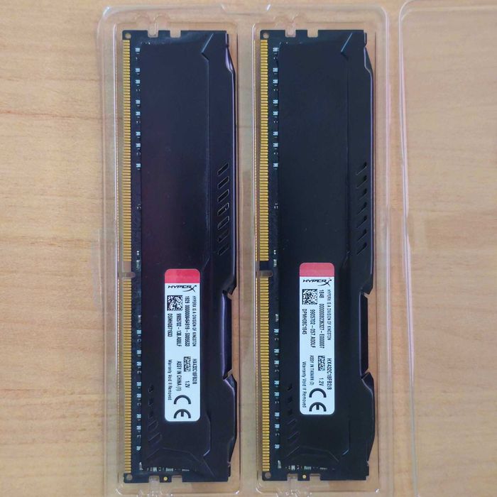 RAM памет HyperX Fury Black 2x8GB DDR4 3200MHz (Dual Channel)