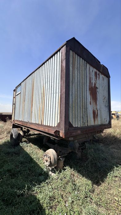 Жилой вагон прицеп баня-душ