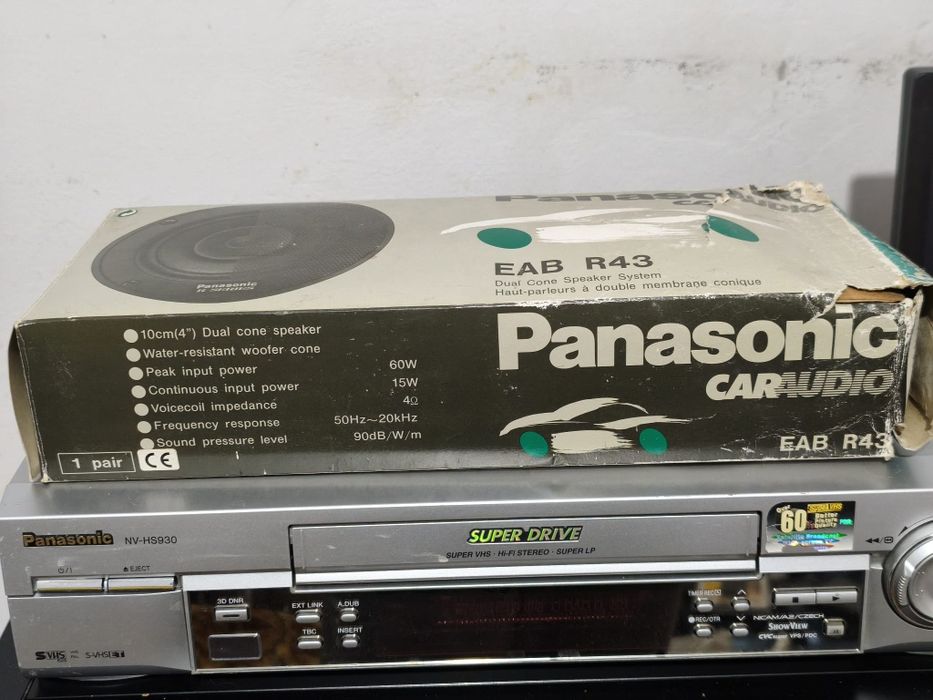 Difuzoare auto boxe Panasonic noi nefolosite 1989.