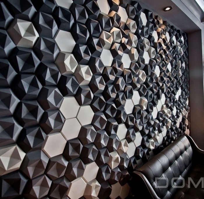 3D гипсовый панель