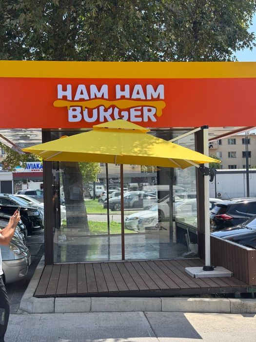 Навес лексань 3/4зонт шатер завож