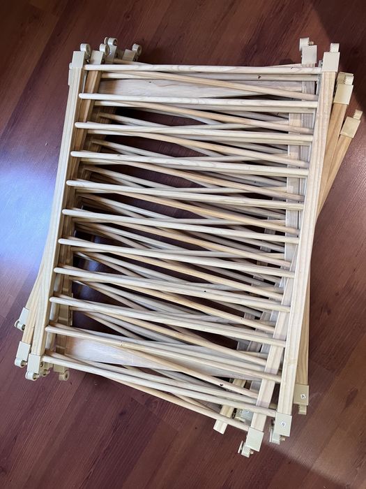 Дървена детска кошара