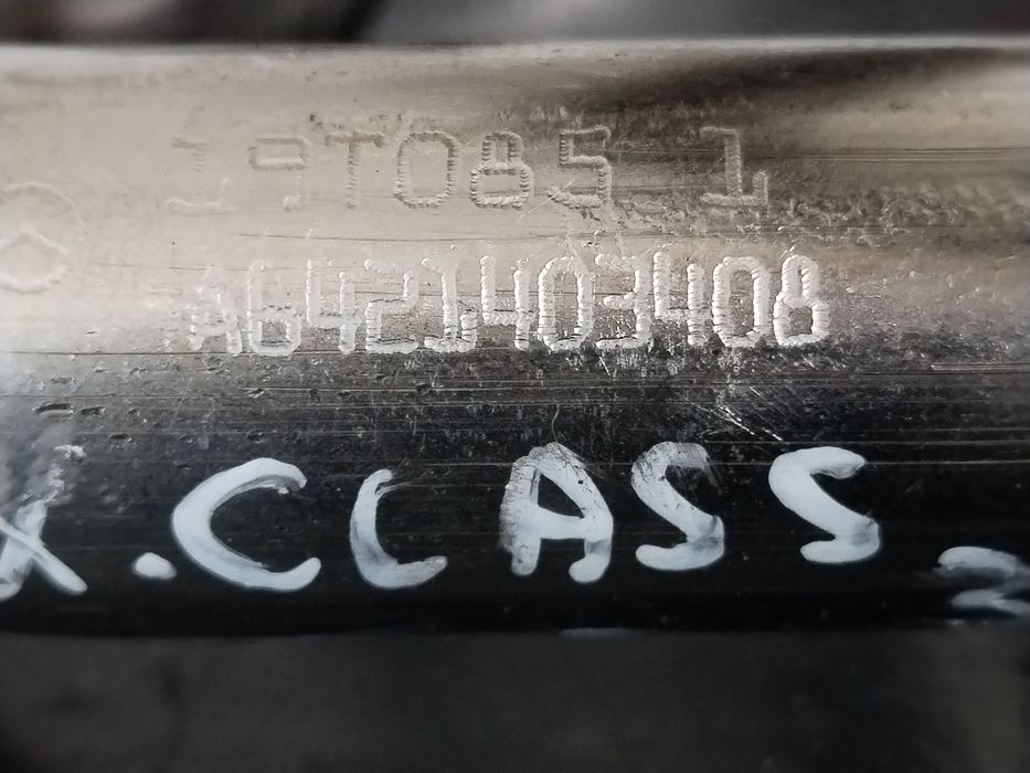 conducta racitor gaze mercedes-benz x-class (2017-2020) [w470] 3.0 mot