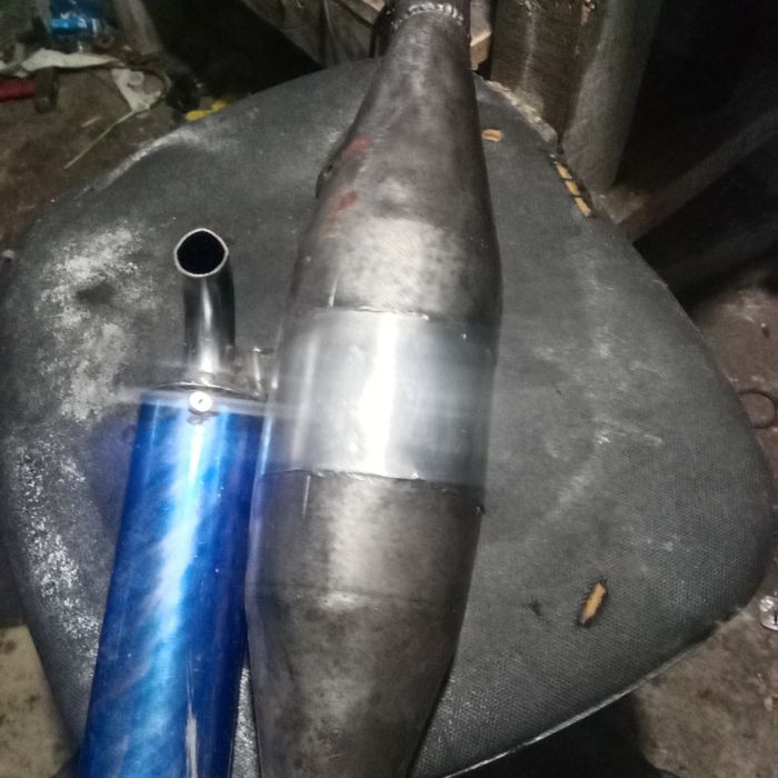 Резонатор на мопед хонда дио, саксафон