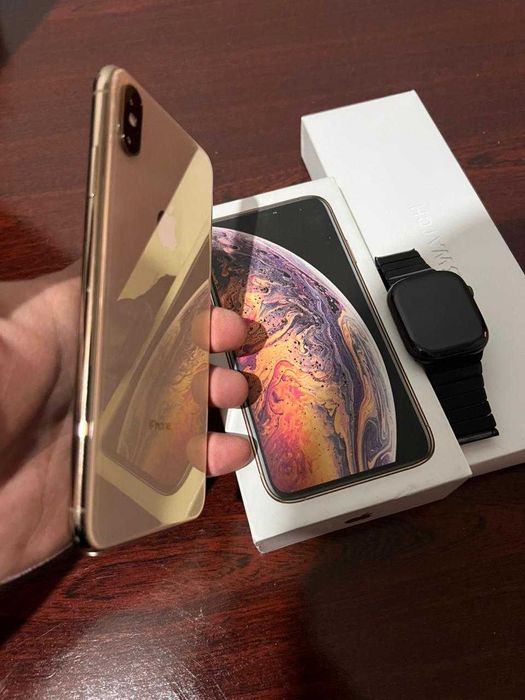 Apple xs max 256gb +watch