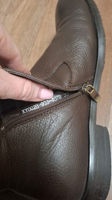 Мужские ботинки кожа, 41р.