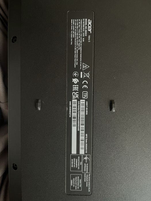 Acer nitro 5.