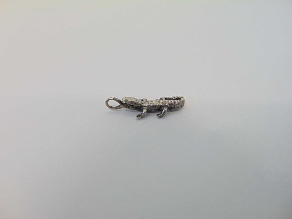 Pandantiv crocodil din argint