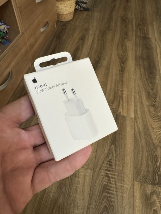 Incarcator Apple, original, 20W, USB-C, Alb, MD3J4ZM/A, NOU