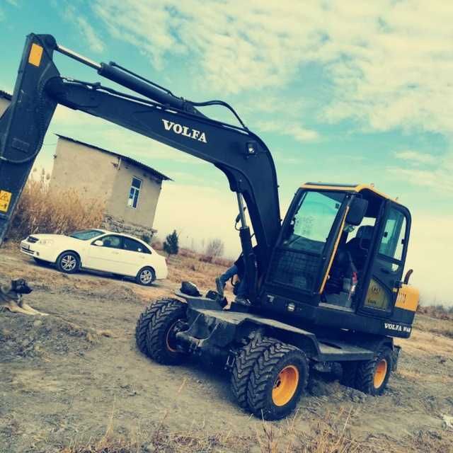 Услуга Эксковатор погрузчик сомасвал