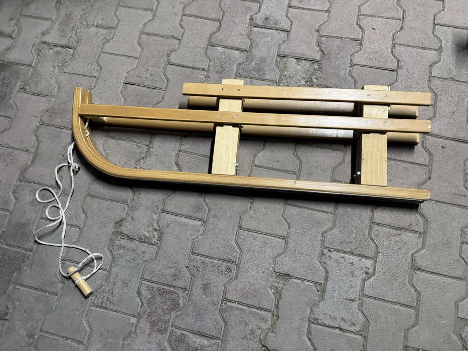 Санки деревянные, складные