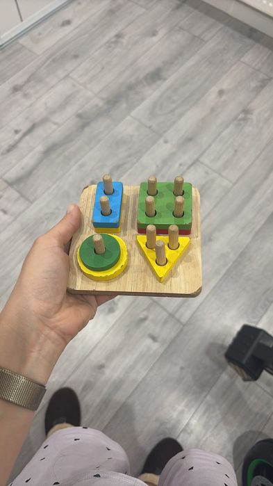 Лот дървени играчки