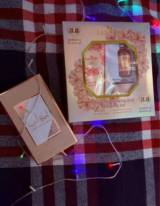 набор парфюм и крем