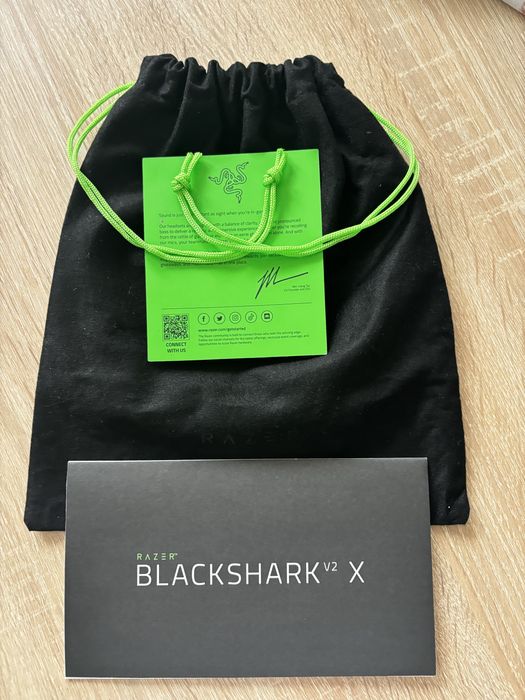 Геймърски слушалки Razer BlackShark V2 X Green