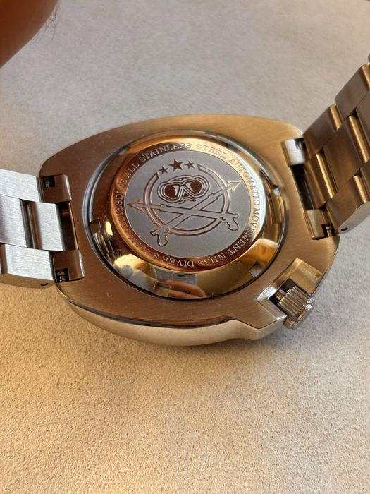 Чисто Нов Мъжки Автоматичен Часовник ADDIESDIVE AD2045 DIVER