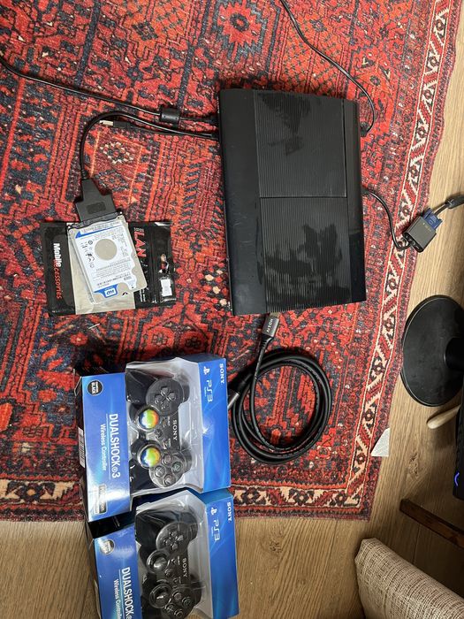 Ps3 super slim 320 gb 25+ игр прошита