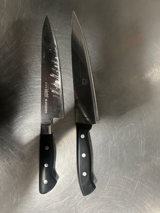 Кухненски ножове 2 броя Samura 21см и F. Dick 21см