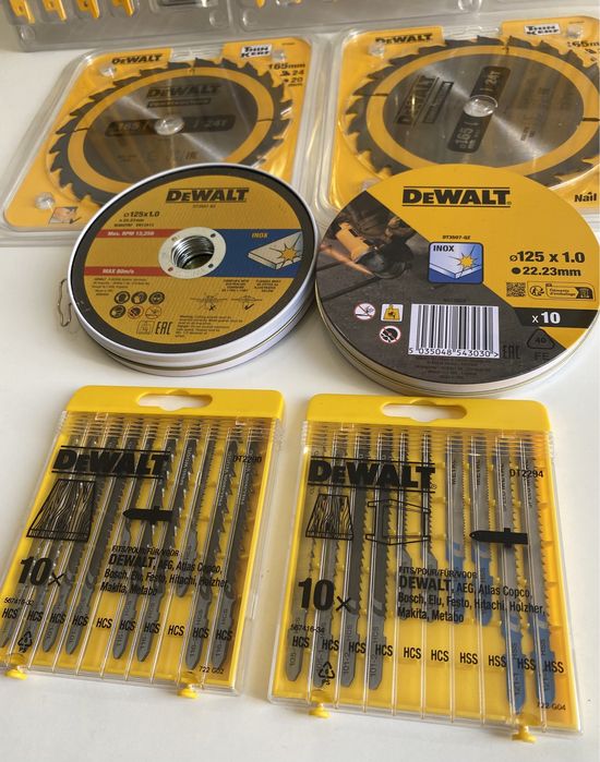 DeWALT Комплект плоски свредла за дърво DT4797