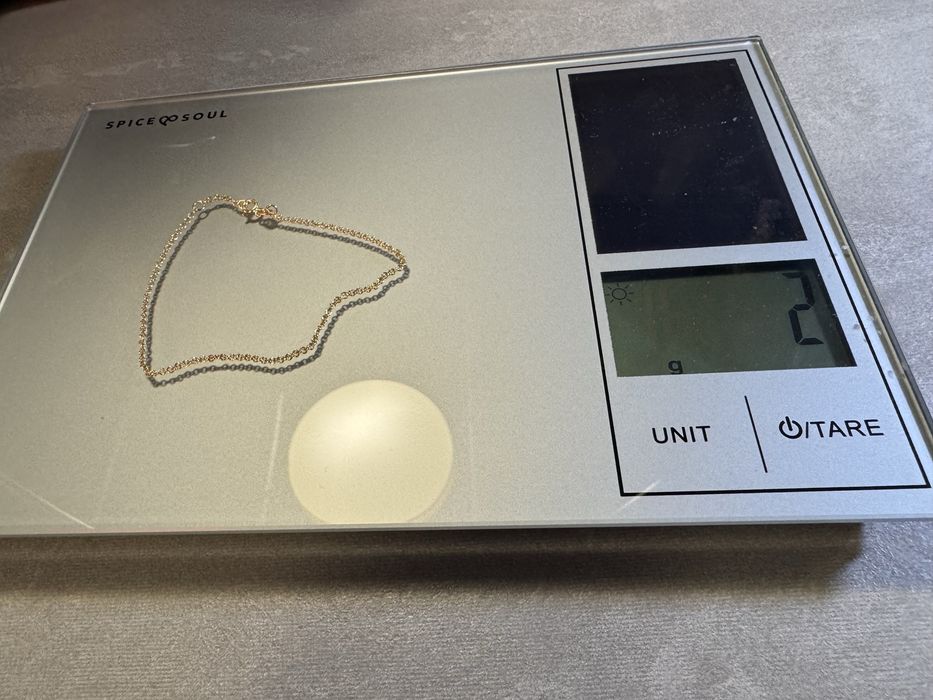 Lanțisor cu cruce de 18k si brățară 18k