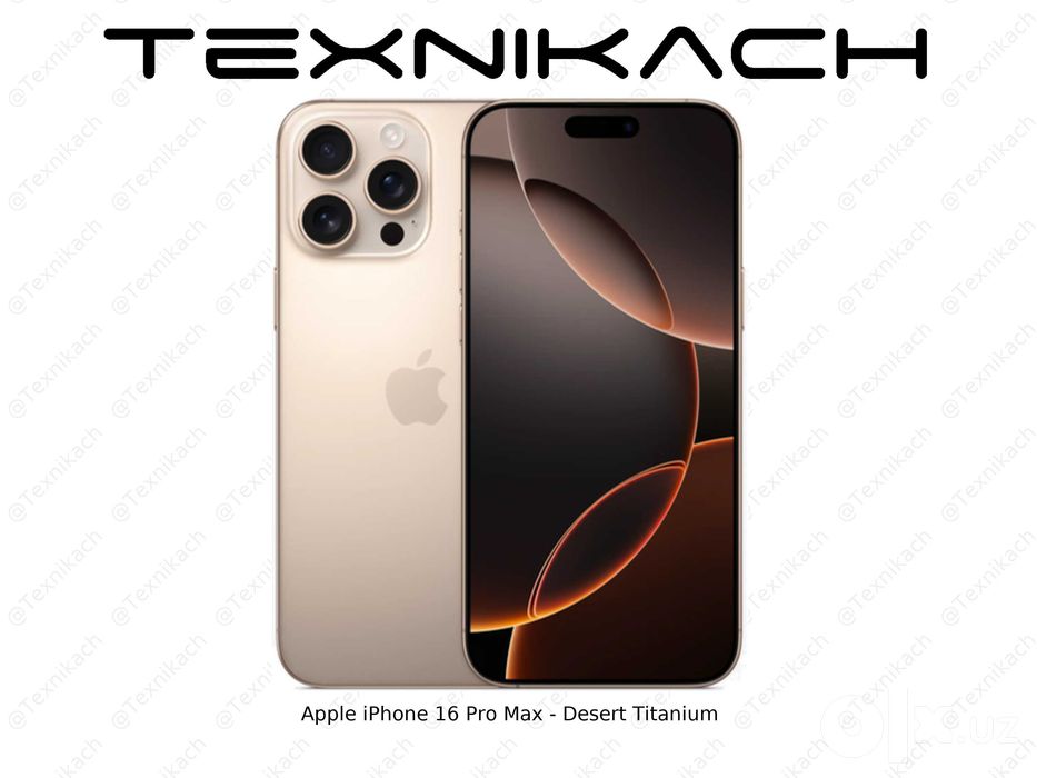 iPhone 16 Pro Max • Yetkazib berish • Tekshirib to‘lash
