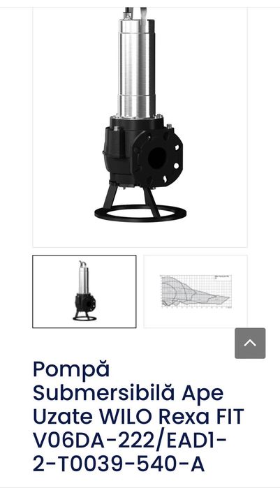 Pompă submersibila ape uzate Wilo