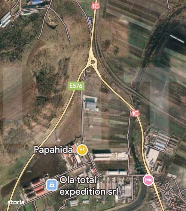 Teren pretabil hala industriala, 5800 mp, zona Apahida