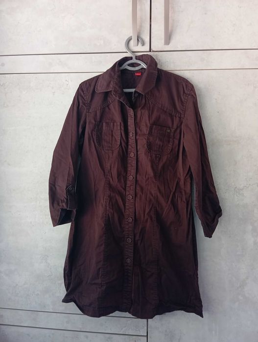 Рубашка sOliver коричневая