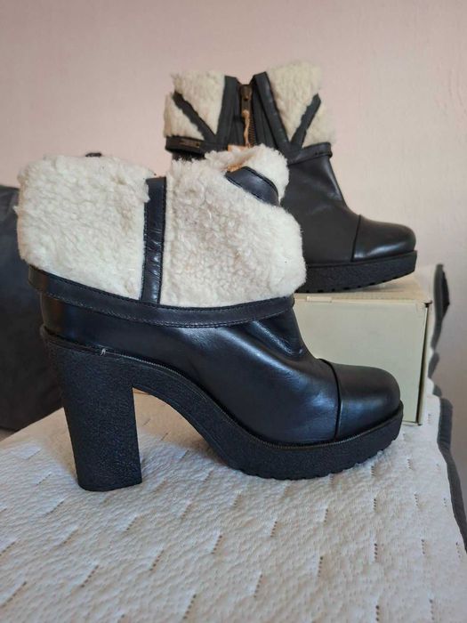 Боти Diesel естествена кожа