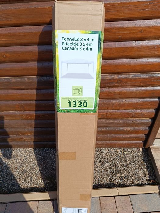 Pavilion Tonelle 3x4m alb (Nou, Sigilat)