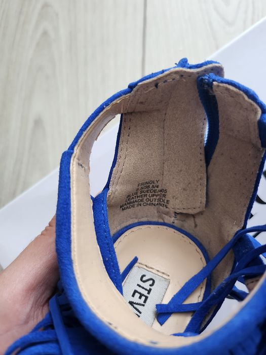 Sandale Steve Madden, piele, nepurtate