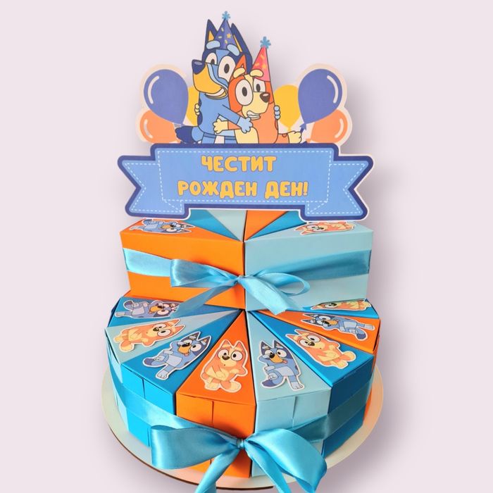 Картонена Торта MINECRAFT