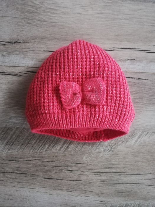 Бебешки/детски зимни шапки за момиче 9-12м (74/80)